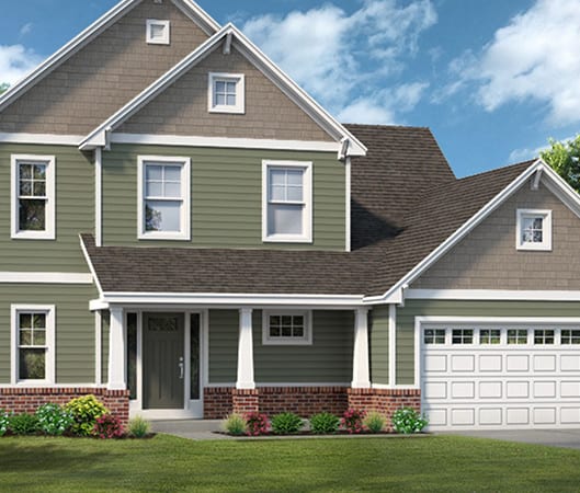 Reunion floor plan offered by Fulford Homes